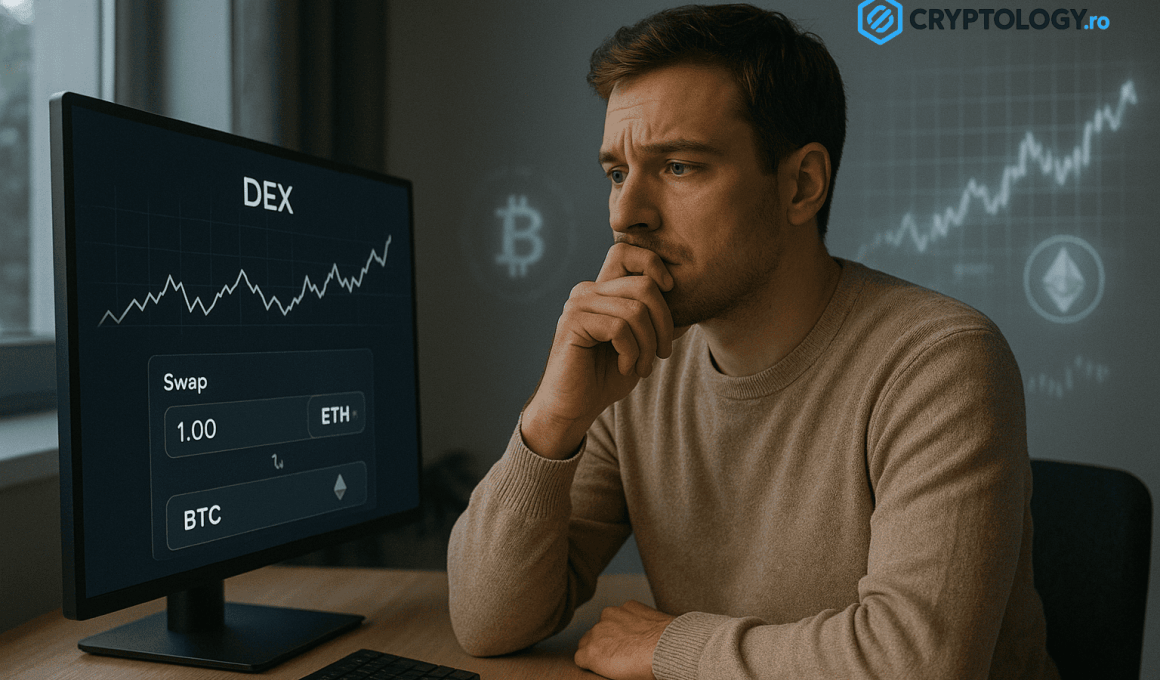 Ce riscuri implică utilizarea unui DEX?